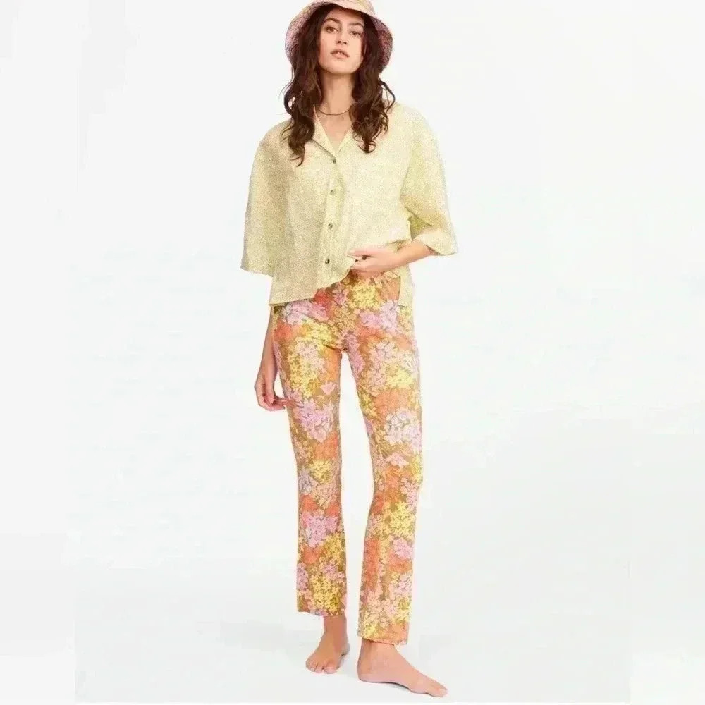 Billabong Going High Flared Pants Size Small - Picture 2 of 10